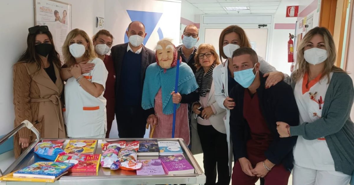 Befana in Pediatria 2023 Vicini al Cittadino-OdV