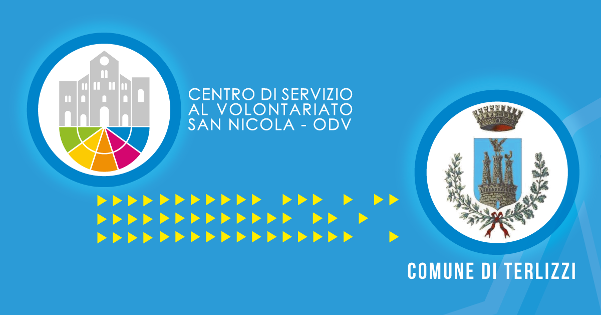 Banner protocollo intesa Comune di Terlizzi CSV San Nicola