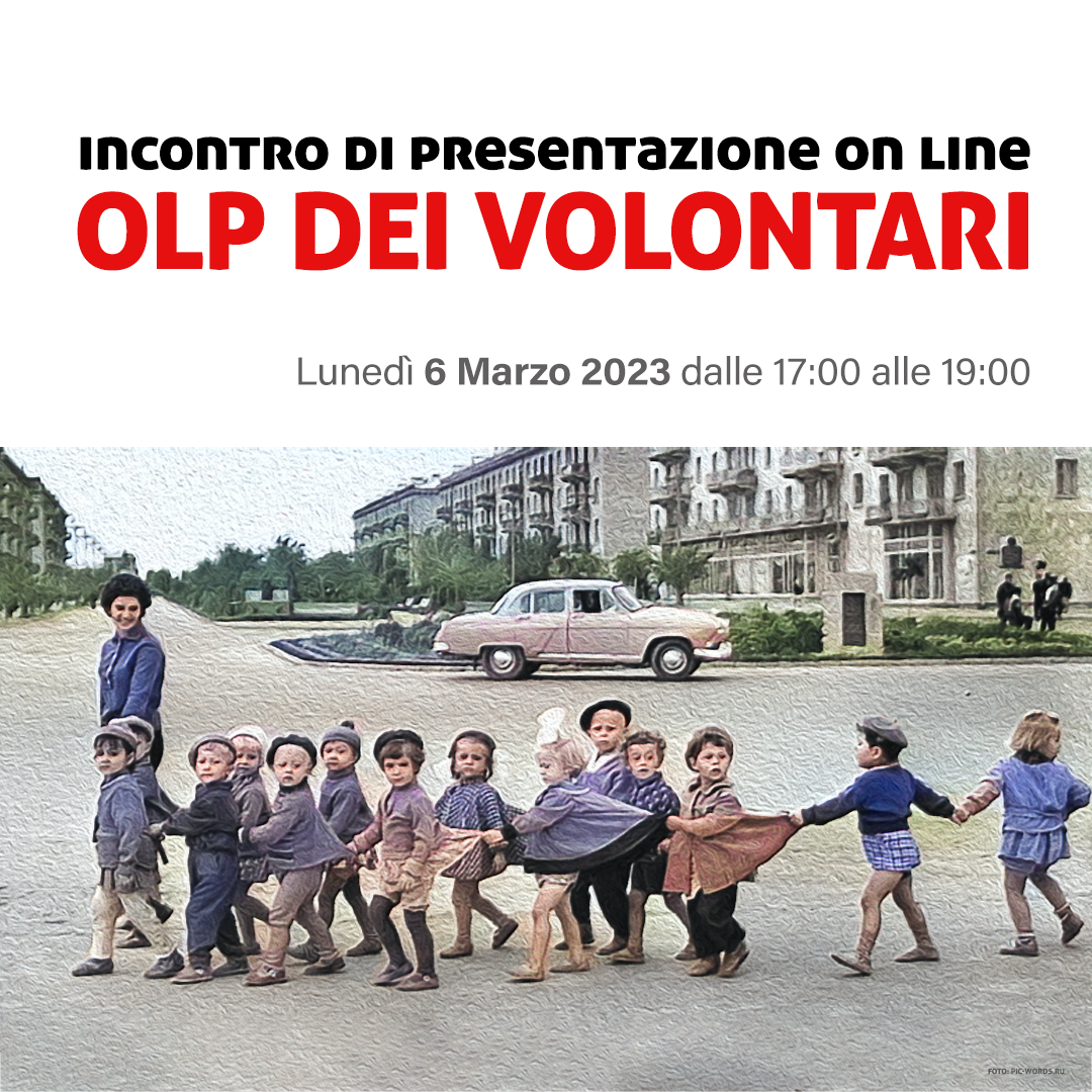 Banner OLP dei volontari CSV San Nicola