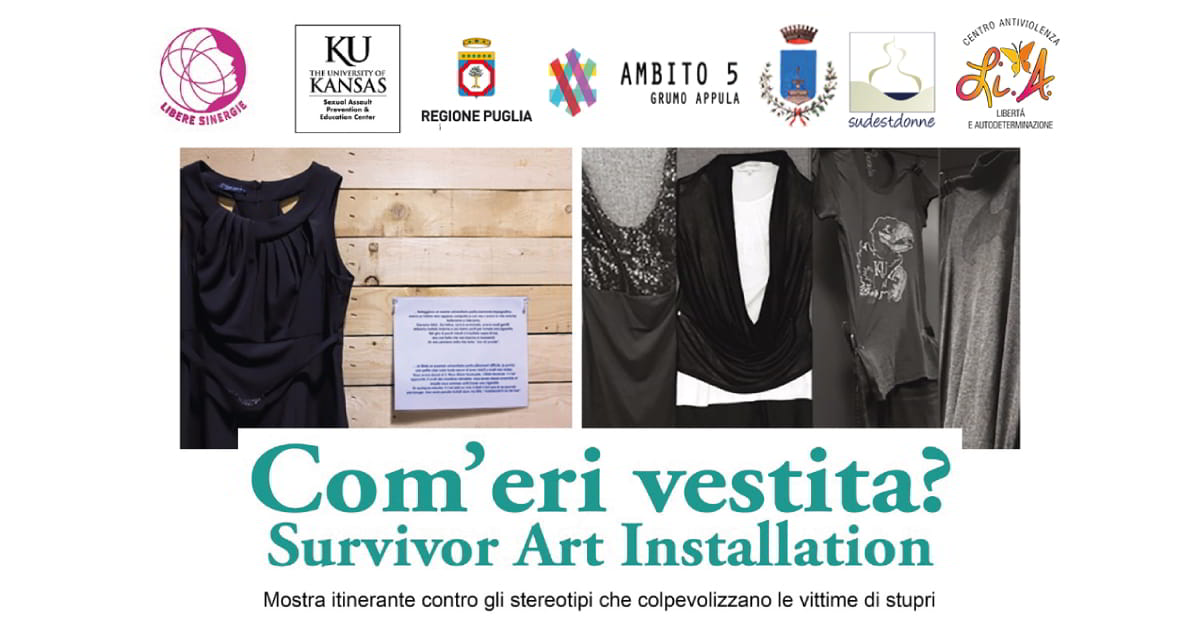 Banner Com'eri vestita Acquaviva delle Fonti