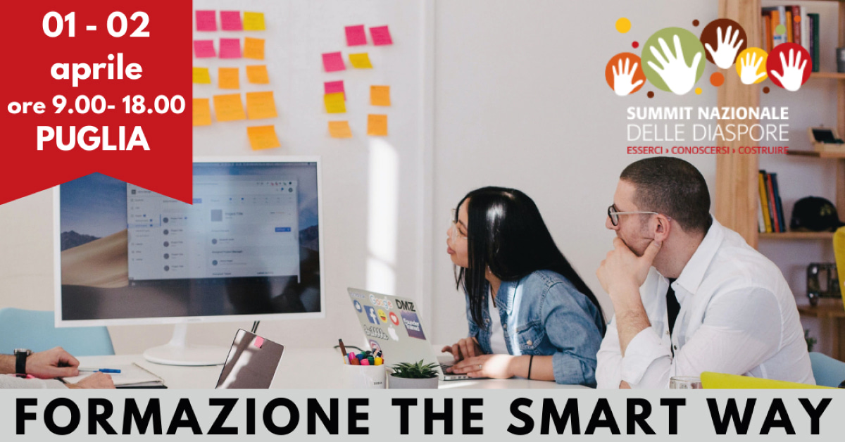 Banner The smart way associazioni diaspore cooperazione sviluppo