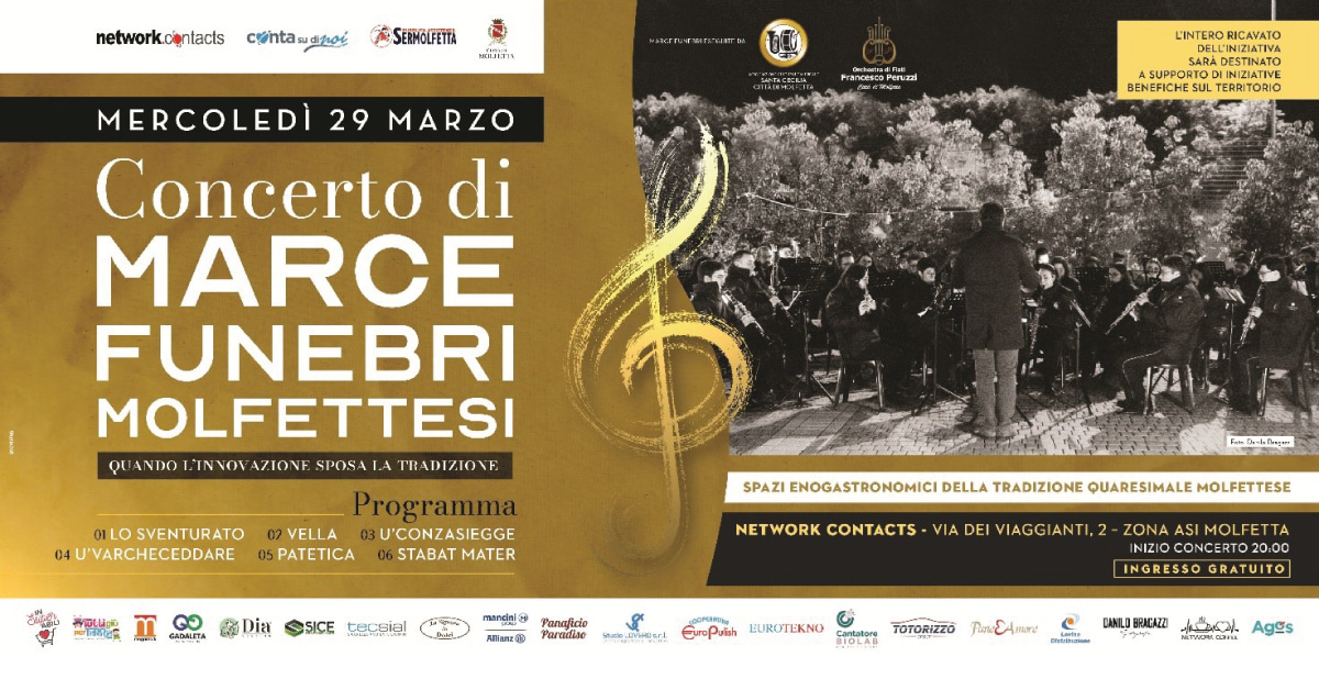Banner concerto marce funebri molfettesi Contasudinoi