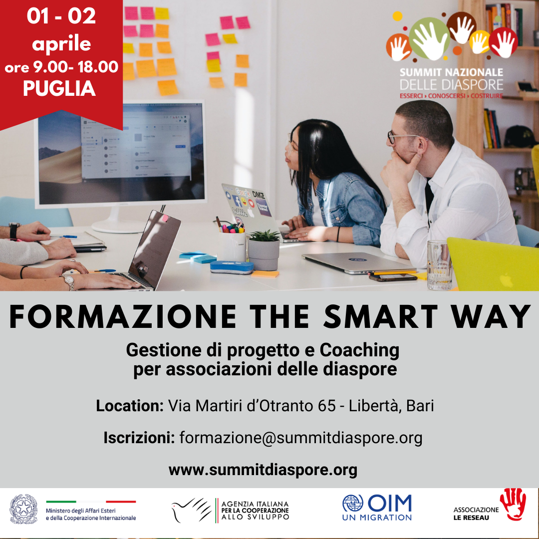 The smart way associazioni diaspore cooperazione sviluppo