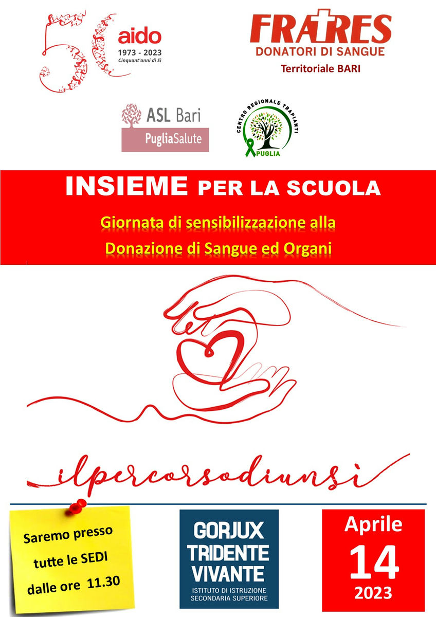 Aido Bari Insieme per la scuola