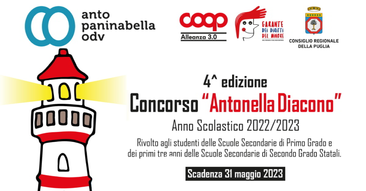 Banner Concorso Antonella Diacono 2023