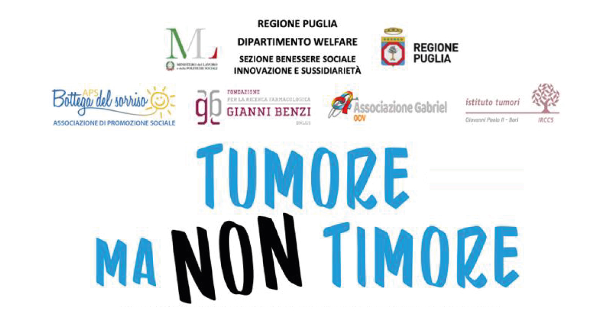 banner Incontri Tumore ma non timore Bottega del Sorriso APS