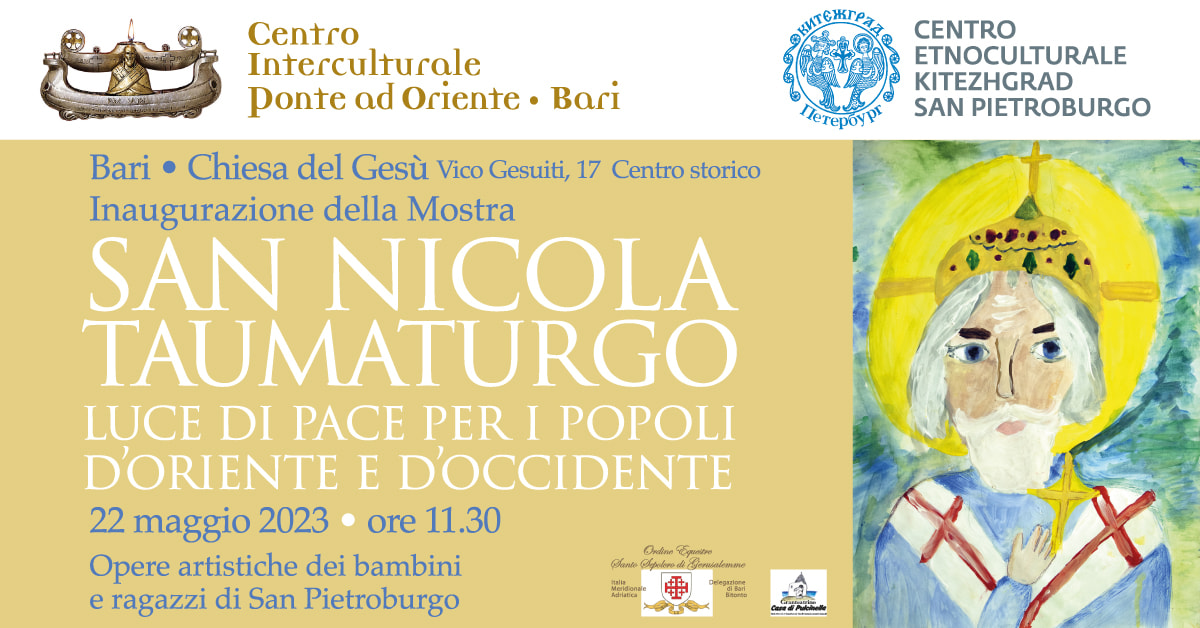 Banner Mostra San Nicola Taumaturgo