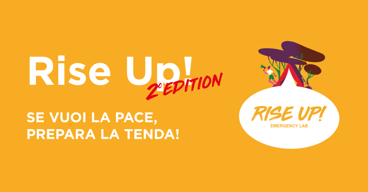Banner Rise Up Campi Estivi Emergency