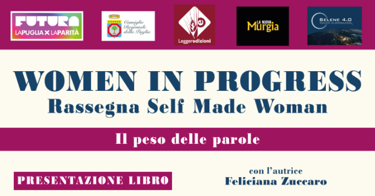 Banner leggere edizioni Feliciana ZUCCARO Women in progress