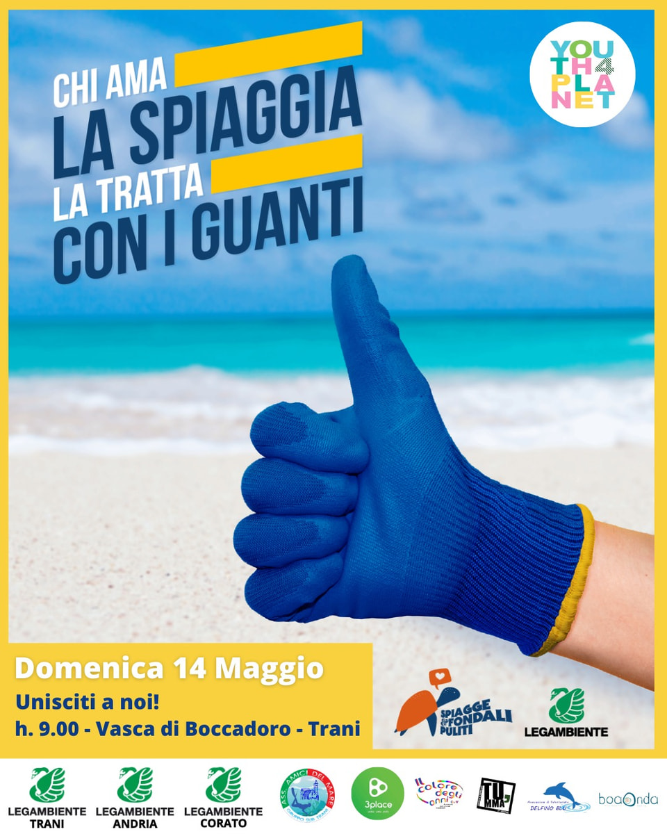 Spiagge e fondali puliti Legambiente Trani 2023