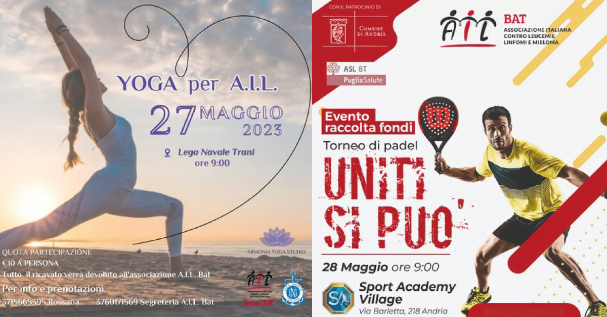 banner AIL BAT Sport salute e solidarietà