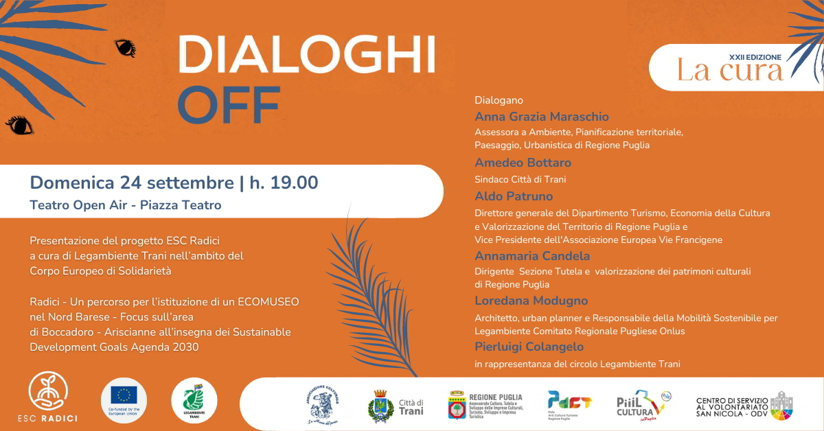 banner Presentazione del progetto ESC Radici del Corpo Europeo di solidarietà