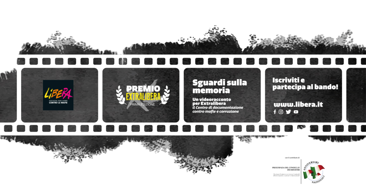 banner premio EXTRALIBERA Centro Multimediale contro mafie e corruzione