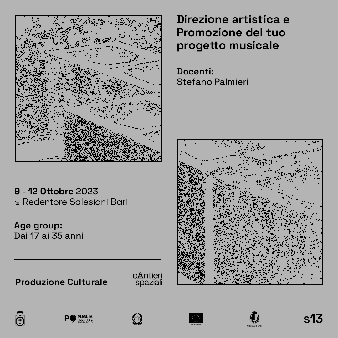 banner Cantieri spaziali corso progetto musicale