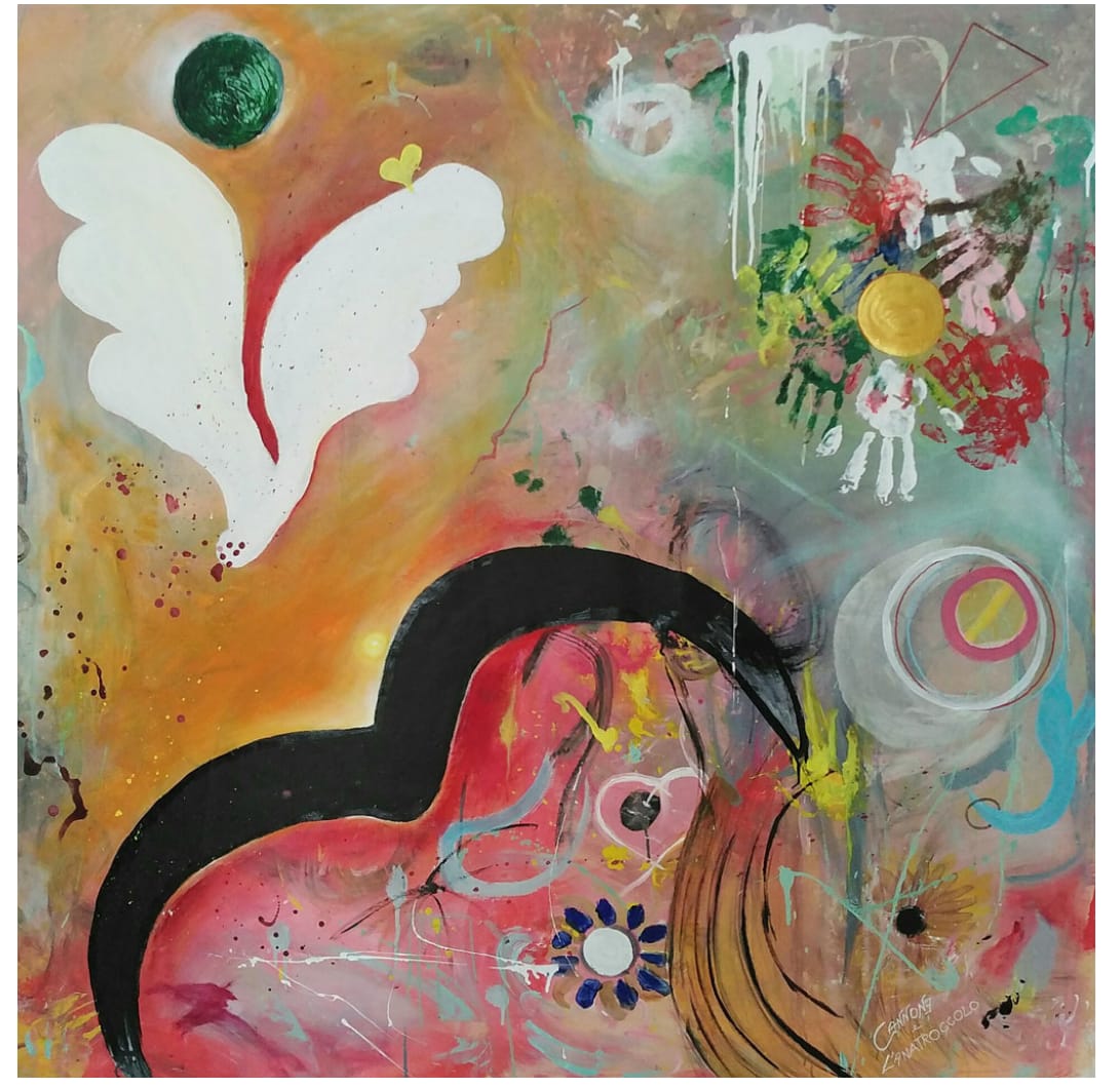 mostra arte astratta Amore e Uguaglianza Anatroccolo OdV Bitonto