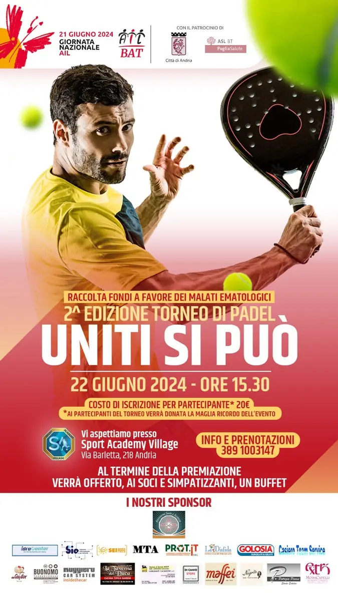 AIL BAT Torneo Padel Malati Ematologici 2024