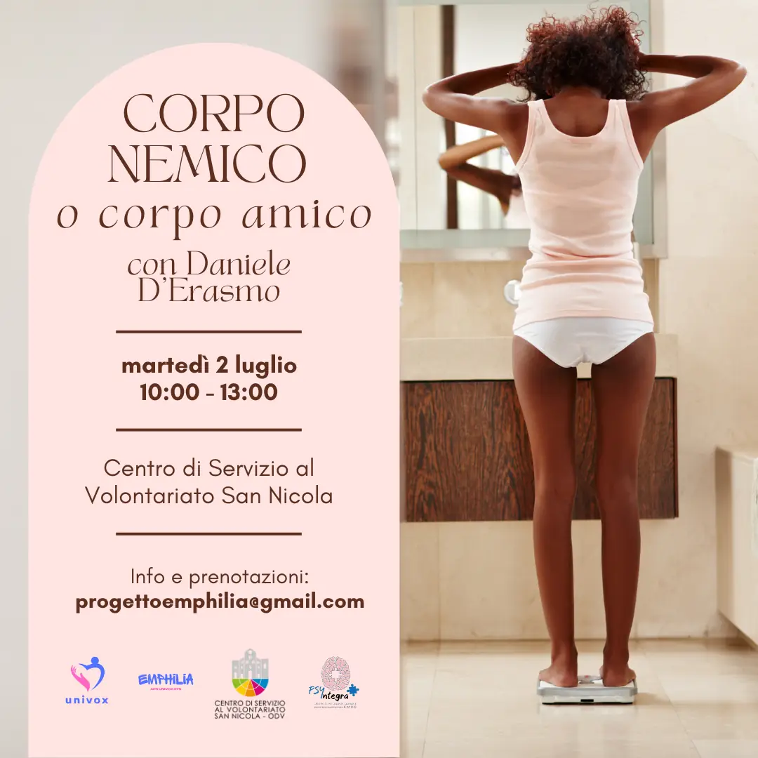APS Univox ETS - Progetto Emphilia - Corpo nemico e corpo amico - Laboratorio sull'immagine corporea