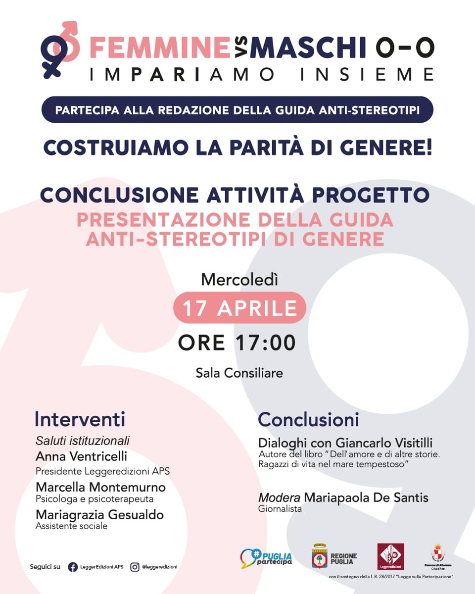 Femmine VS Maschi-impariamo insieme-Leggeredizioni APS