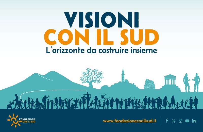 Mercoledì 14 Maggio alle 15:00 la Fondazione Con il Sud presenta il Piano attività 2025-2027 nell’Auditorium Fondazione Puglia, in via Venezia 13 a Bari. Partecipano Stefano Consiglio e Marco Imperiale, rispettivamente Presidente e Direttore Generale della Fondazione Con il Sud. Gli Enti del Terzo Settore sono invitati a partecipare.