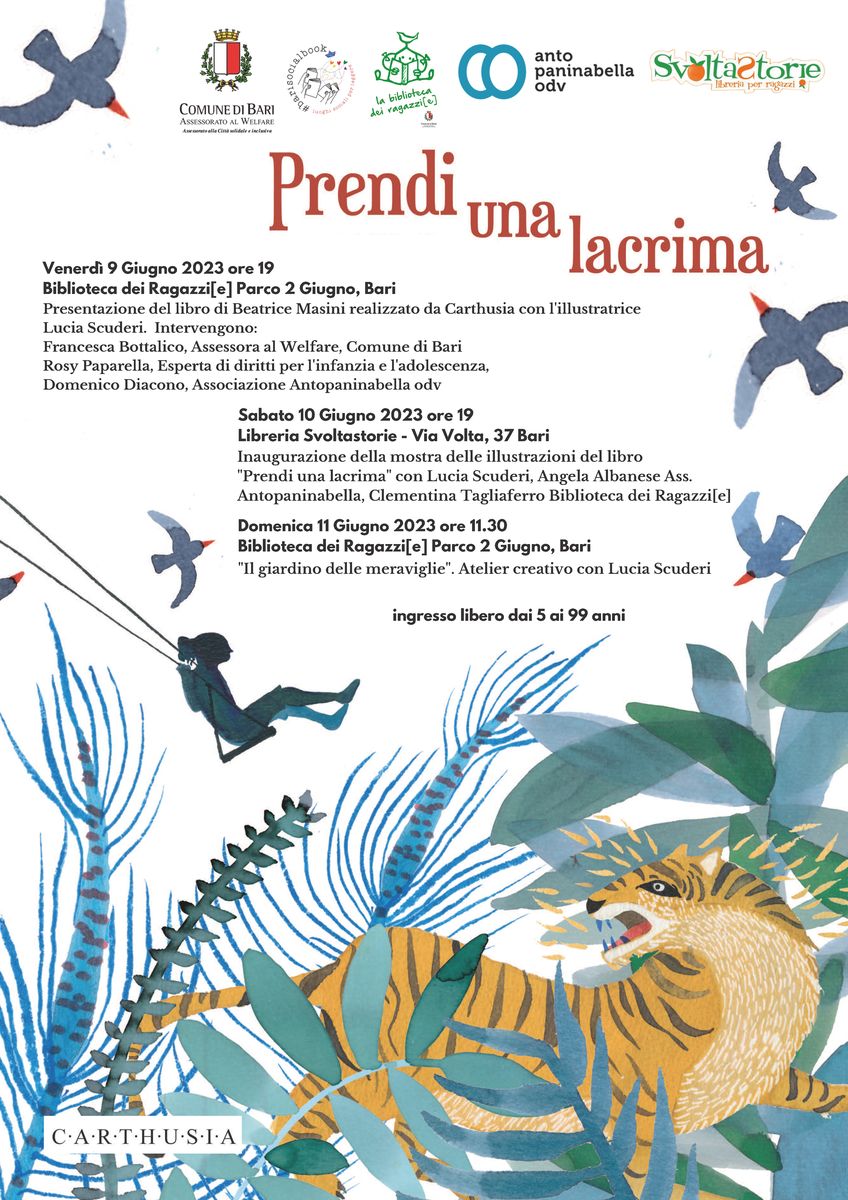 Lucia Scuderi presenta Prendi una lacrima - Bari