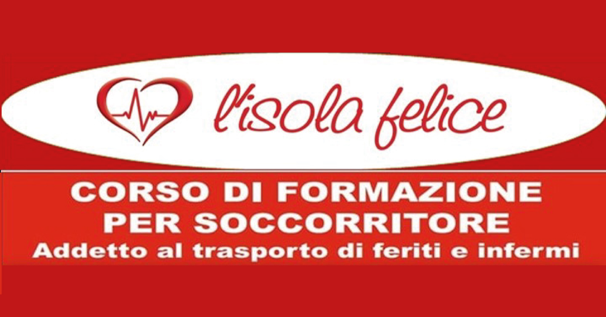 banner corso Soccorritore Isola Felice
