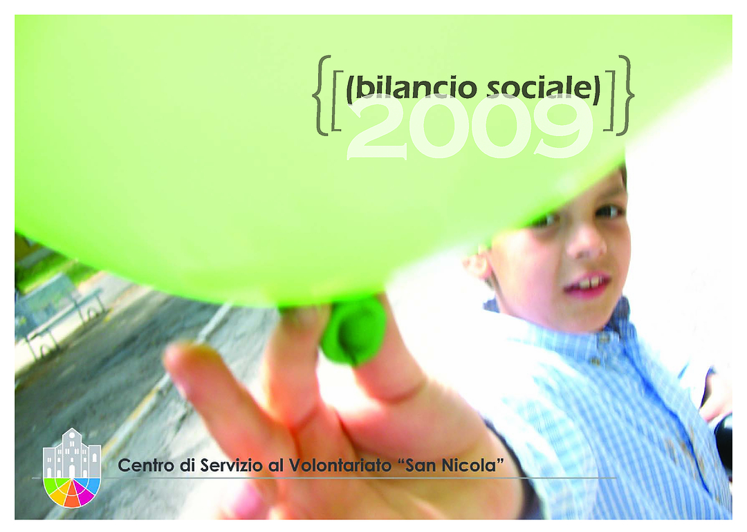 Bilancio sociale 2009