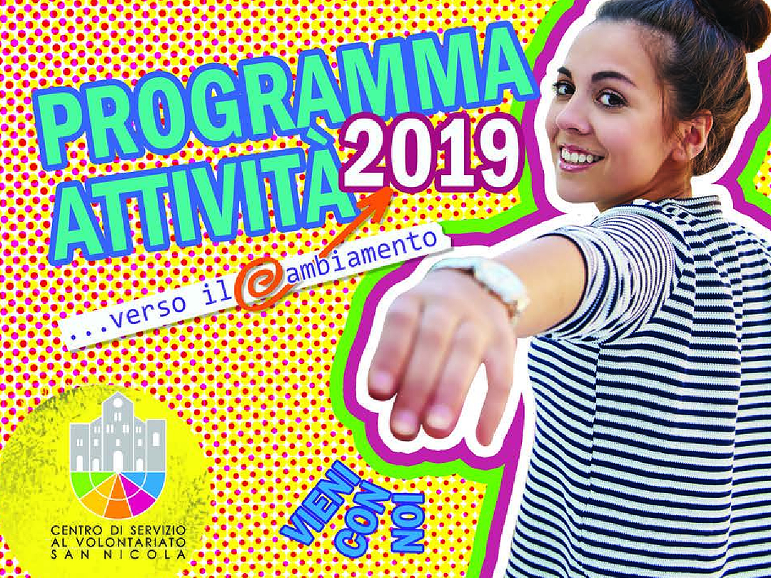 Programma delle attività 2019