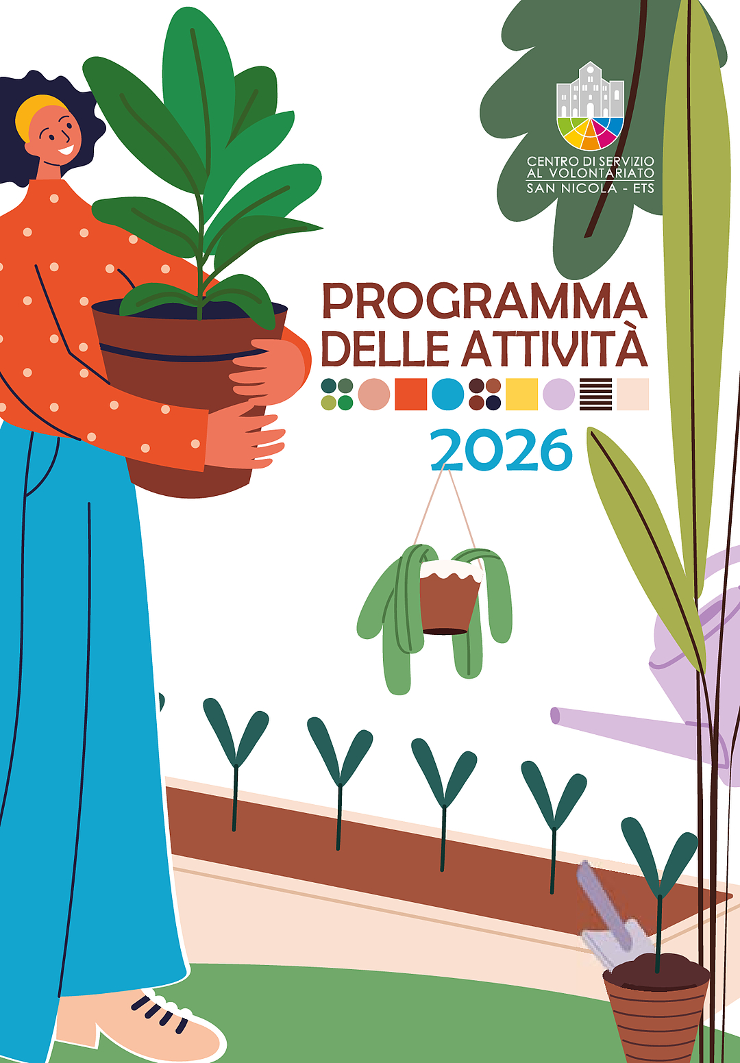 copertina Programma delle attività 2026 Centro di Servizio al Volontariato San Nicola ETS