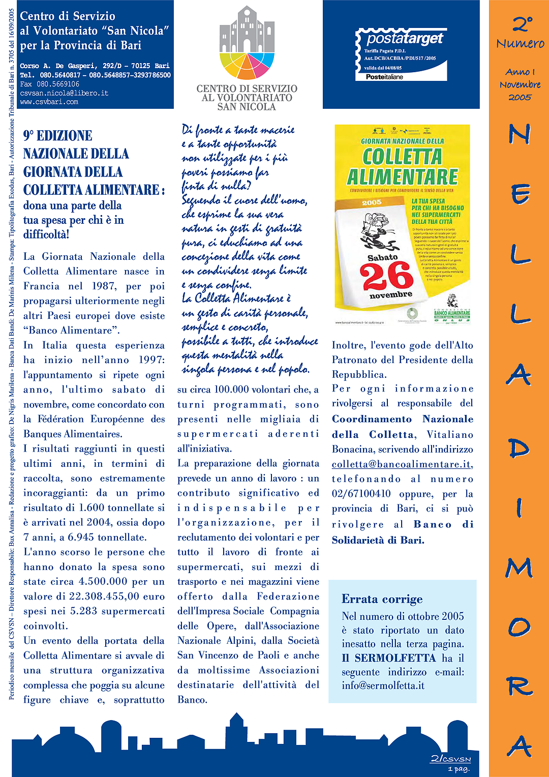 Nella Dimora Novembre 2005