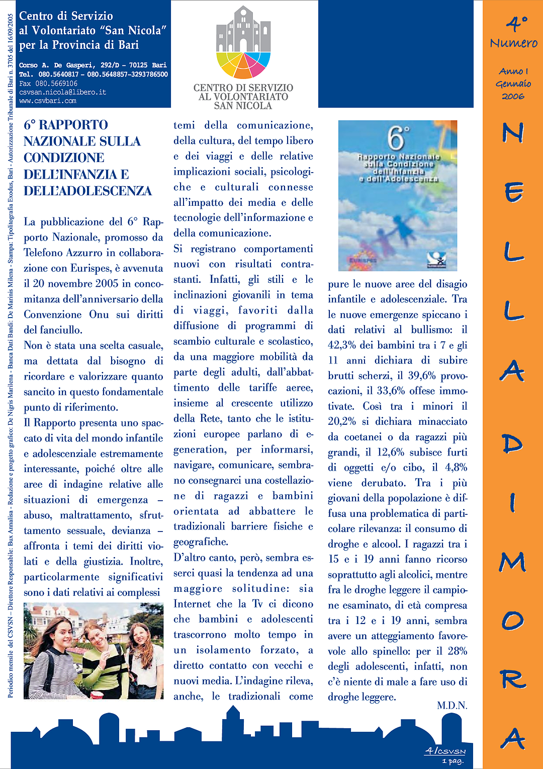Nella Dimora Gennaio 2006