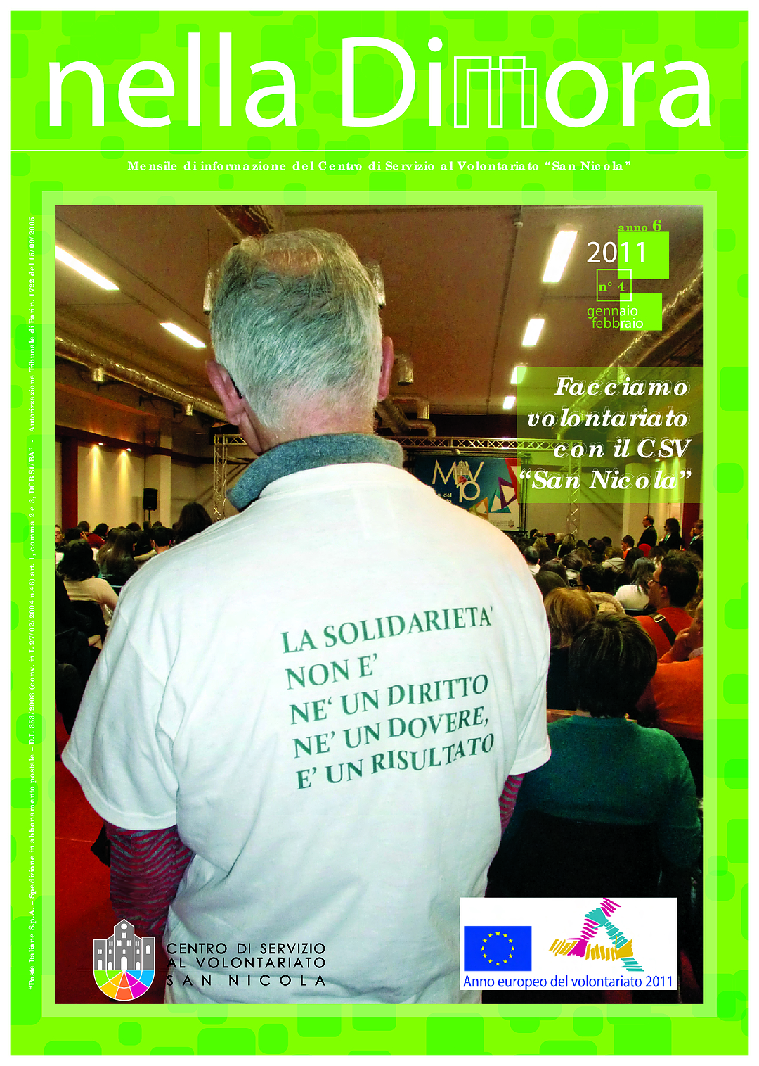 Nella Dimora Gennaio – Febbraio 2011