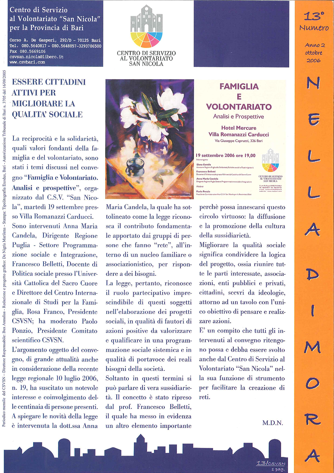 Nella Dimora Ottobre 2006