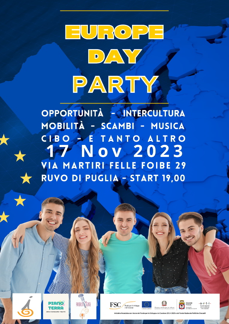 locandina Praticamente Ciofs APS europe day party