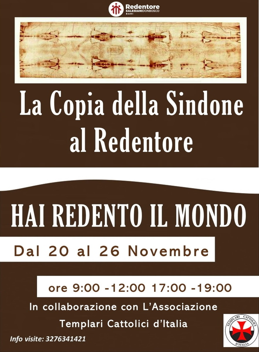 locandina copia Sindone Redentore Bari 2023